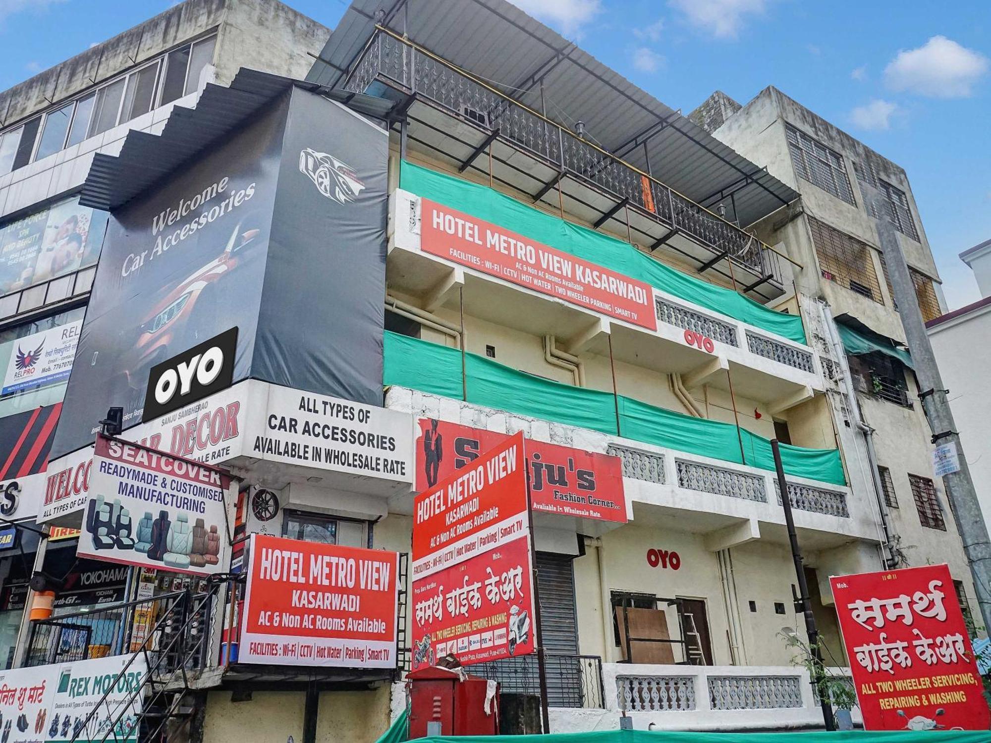 Hotel O Metro View Pimpri-Chinchwad Buitenkant foto