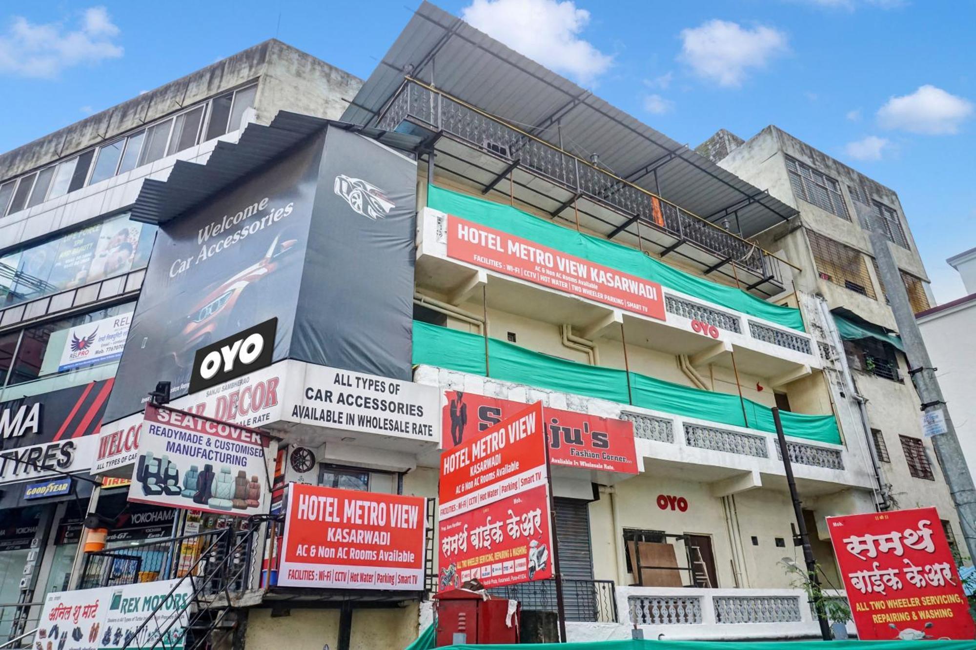 Hotel O Metro View Pimpri-Chinchwad Buitenkant foto